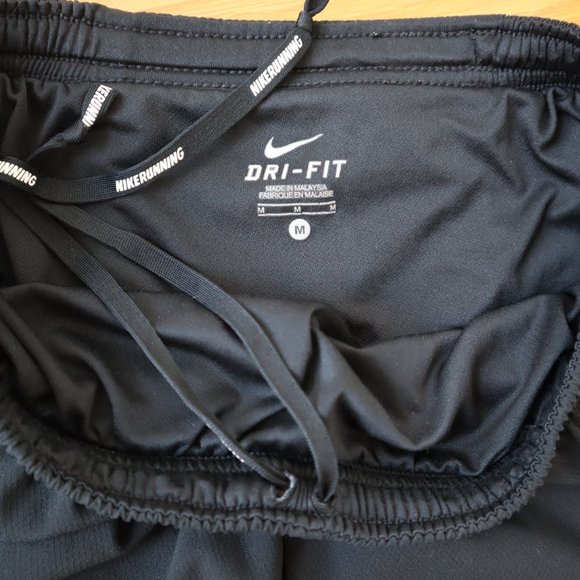 Nike Dri Fit Black Women's Running Shorts, Size Medium - Picture 11 of 16